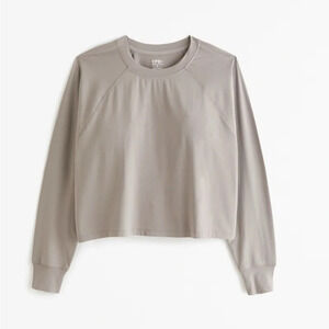 Abercrombie & Fitch YPB Active Cotton Blend Long Sleeve Easy Tee